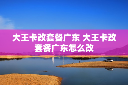 大王卡改套餐广东 大王卡改套餐广东怎么改