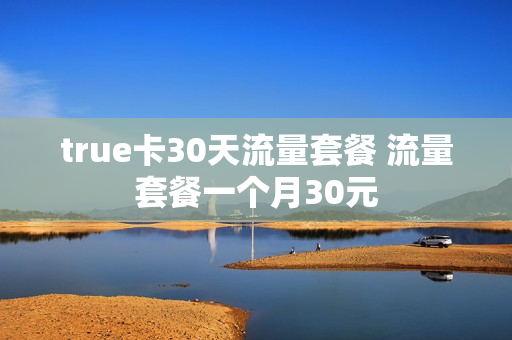 true卡30天流量套餐 流量套餐一个月30元