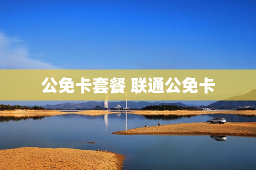 公免卡套餐 联通公免卡