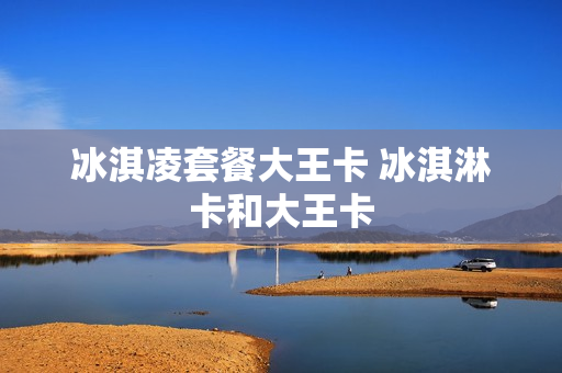 冰淇凌套餐大王卡 冰淇淋卡和大王卡