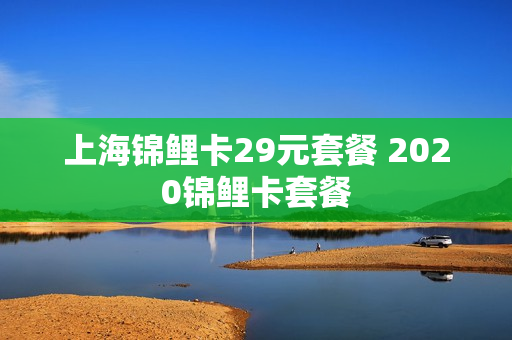 上海锦鲤卡29元套餐 2020锦鲤卡套餐