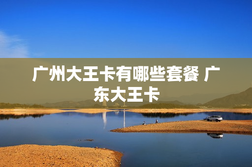 广州大王卡有哪些套餐 广东大王卡