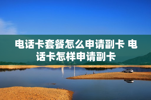 电话卡套餐怎么申请副卡 电话卡怎样申请副卡