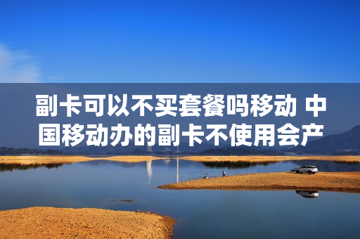副卡可以不买套餐吗移动 中国移动办的副卡不使用会产生话费吗?