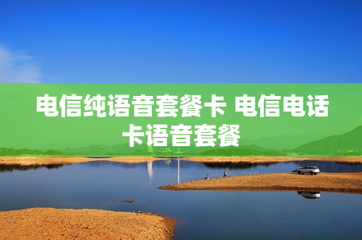 电信纯语音套餐卡 电信电话卡语音套餐