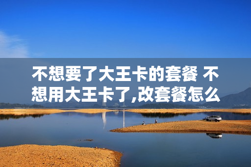 不想要了大王卡的套餐 不想用大王卡了,改套餐怎么办