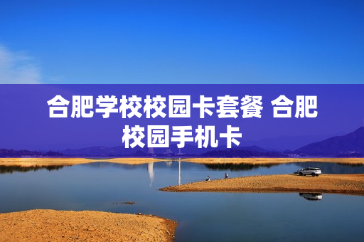 合肥学校校园卡套餐 合肥校园手机卡