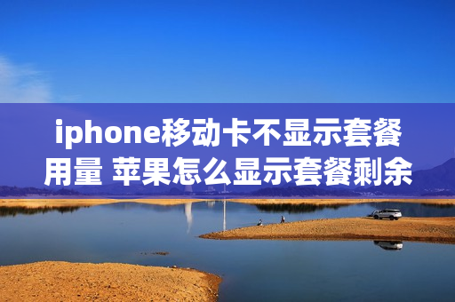 iphone移动卡不显示套餐用量 苹果怎么显示套餐剩余流量