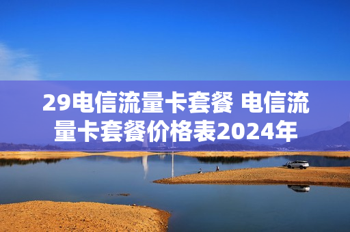 29电信流量卡套餐 电信流量卡套餐价格表2024年
