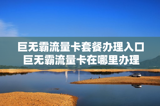 巨无霸流量卡套餐办理入口 巨无霸流量卡在哪里办理