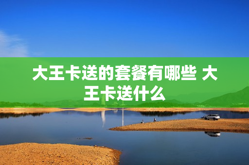 大王卡送的套餐有哪些 大王卡送什么