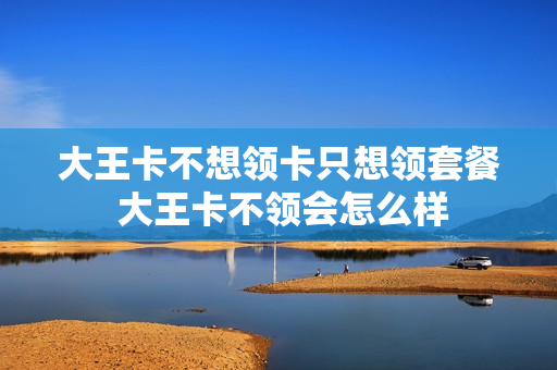 大王卡不想领卡只想领套餐 大王卡不领会怎么样
