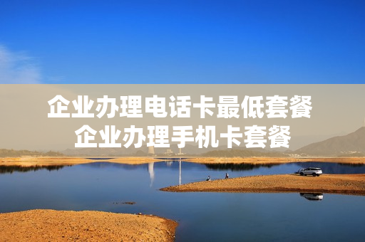 企业办理电话卡最低套餐 企业办理手机卡套餐