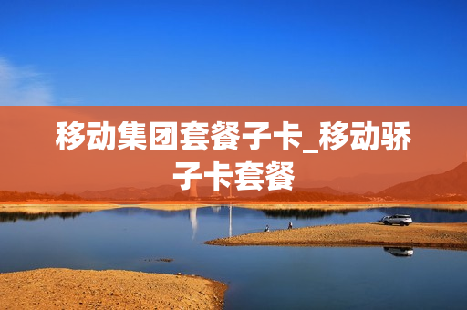 移动集团套餐子卡_移动骄子卡套餐