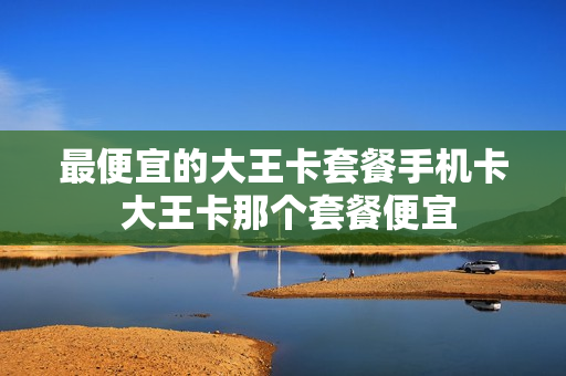 最便宜的大王卡套餐手机卡 大王卡那个套餐便宜