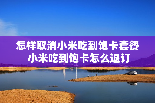 怎样取消小米吃到饱卡套餐 小米吃到饱卡怎么退订