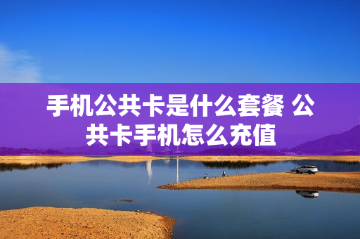 手机公共卡是什么套餐 公共卡手机怎么充值