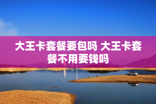 大王卡套餐要包吗 大王卡套餐不用要钱吗