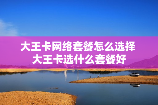 大王卡网络套餐怎么选择 大王卡选什么套餐好