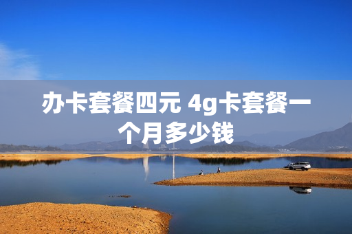办卡套餐四元 4g卡套餐一个月多少钱