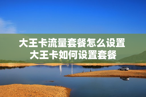 大王卡流量套餐怎么设置 大王卡如何设置套餐