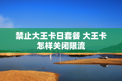 禁止大王卡日套餐 大王卡怎样关闭限流