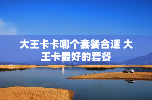 大王卡卡哪个套餐合适 大王卡最好的套餐