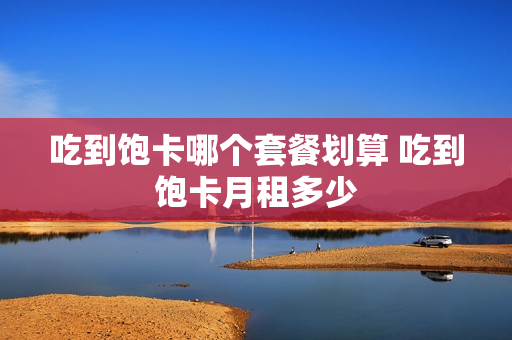 吃到饱卡哪个套餐划算 吃到饱卡月租多少