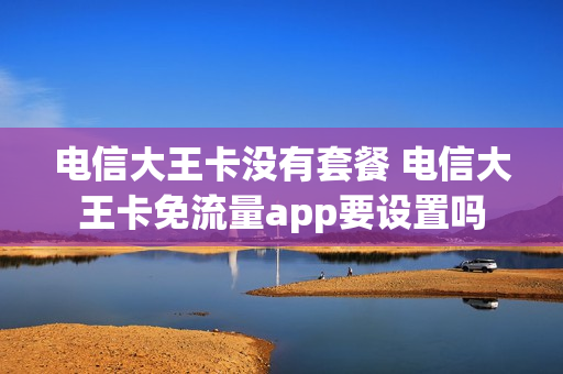 电信大王卡没有套餐 电信大王卡免流量app要设置吗