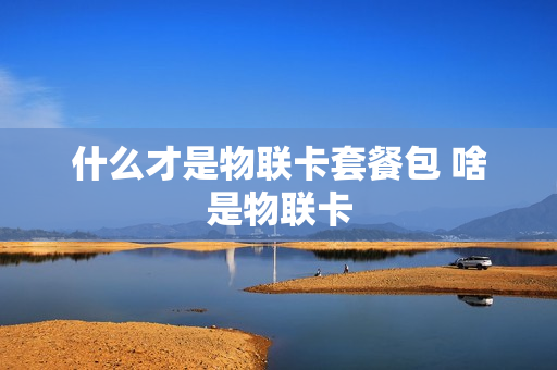 什么才是物联卡套餐包 啥是物联卡