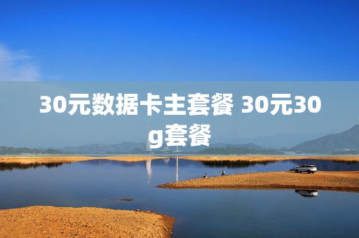 30元数据卡主套餐 30元30g套餐