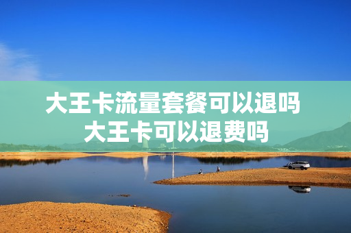大王卡流量套餐可以退吗 大王卡可以退费吗