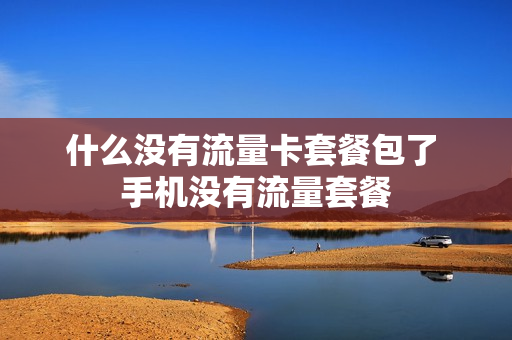 什么没有流量卡套餐包了 手机没有流量套餐