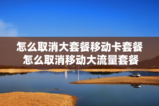 怎么取消大套餐移动卡套餐 怎么取消移动大流量套餐