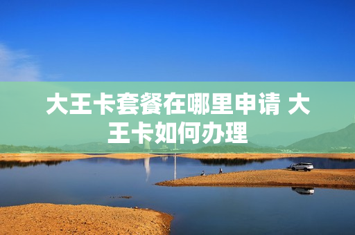 大王卡套餐在哪里申请 大王卡如何办理