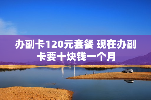 办副卡120元套餐 现在办副卡要十块钱一个月