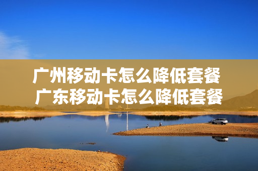 广州移动卡怎么降低套餐 广东移动卡怎么降低套餐