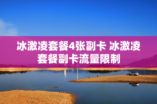 冰激凌套餐4张副卡 冰激凌套餐副卡流量限制