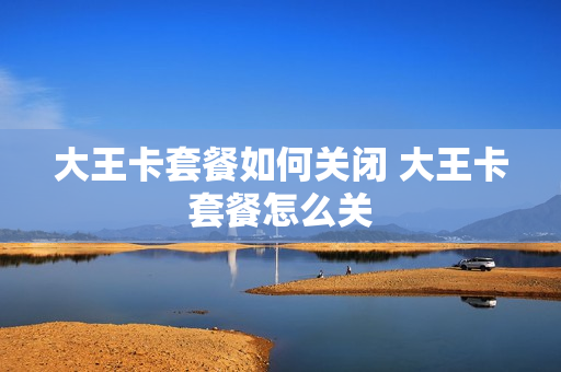大王卡套餐如何关闭 大王卡套餐怎么关
