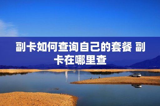 副卡如何查询自己的套餐 副卡在哪里查