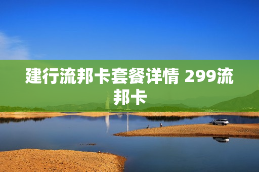 建行流邦卡套餐详情 299流邦卡