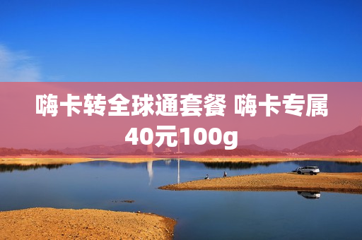 嗨卡转全球通套餐 嗨卡专属40元100g