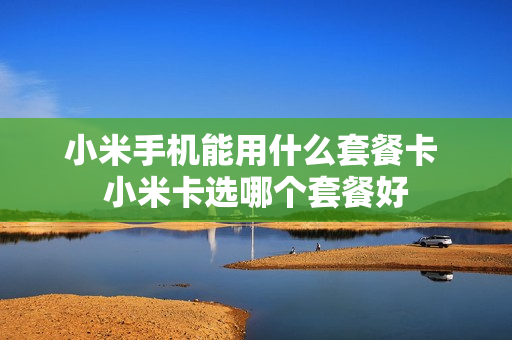 小米手机能用什么套餐卡 小米卡选哪个套餐好