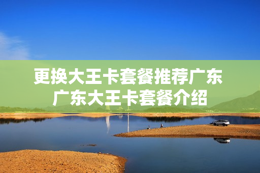 更换大王卡套餐推荐广东 广东大王卡套餐介绍