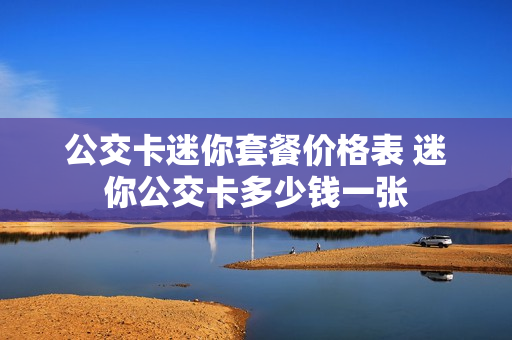 公交卡迷你套餐价格表 迷你公交卡多少钱一张