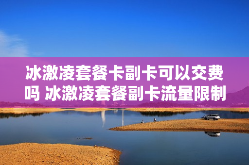 冰激凌套餐卡副卡可以交费吗 冰激凌套餐副卡流量限制