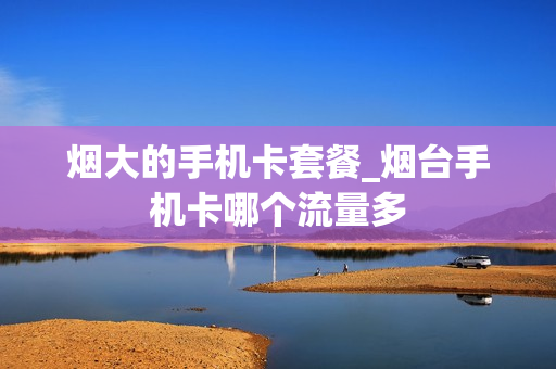 烟大的手机卡套餐_烟台手机卡哪个流量多