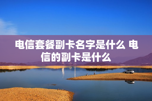 电信套餐副卡名字是什么 电信的副卡是什么