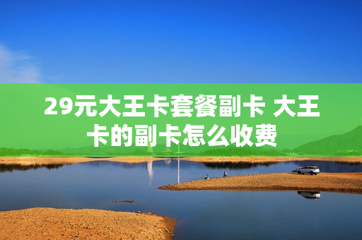 29元大王卡套餐副卡 大王卡的副卡怎么收费