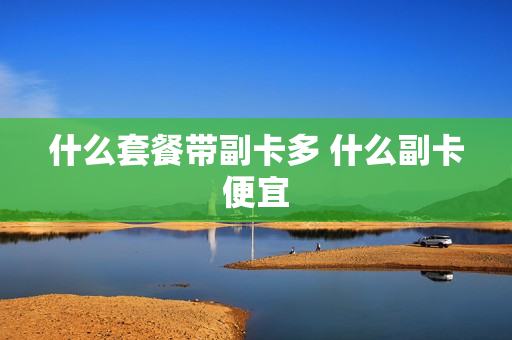 什么套餐带副卡多 什么副卡便宜